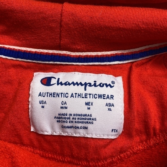 Champion Women’s Hoodie Red Medium - Picture 9 of 10